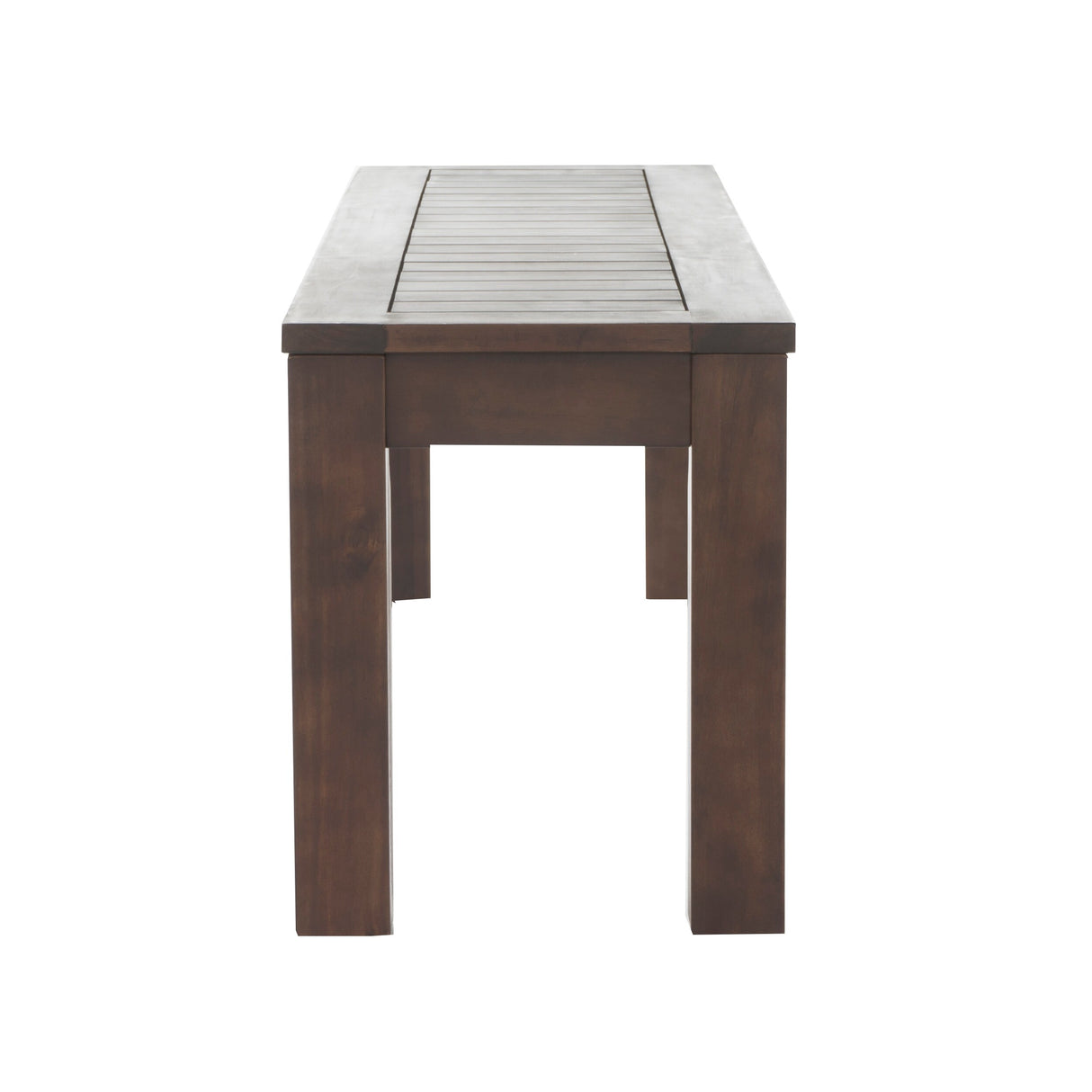 Manila Outdoor Dark Brown Acacia Wood Dining Set by Christopher Knight Home - N/A