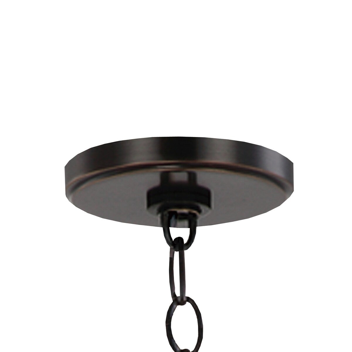 Manning 3 Light Bronze Leaf Mini Chandelier - 16'' W x 17.5'' H