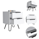 Mansfield 2-Drawer Rectangle Nightstand