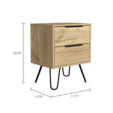 Mansfield 2-Drawer Rectangle Nightstand