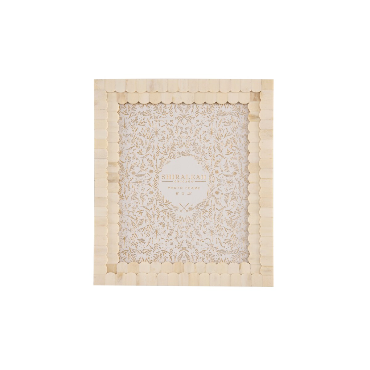 Mansour Ivory Scalloped "8 X 10" Gallery Frame - Shiraleah