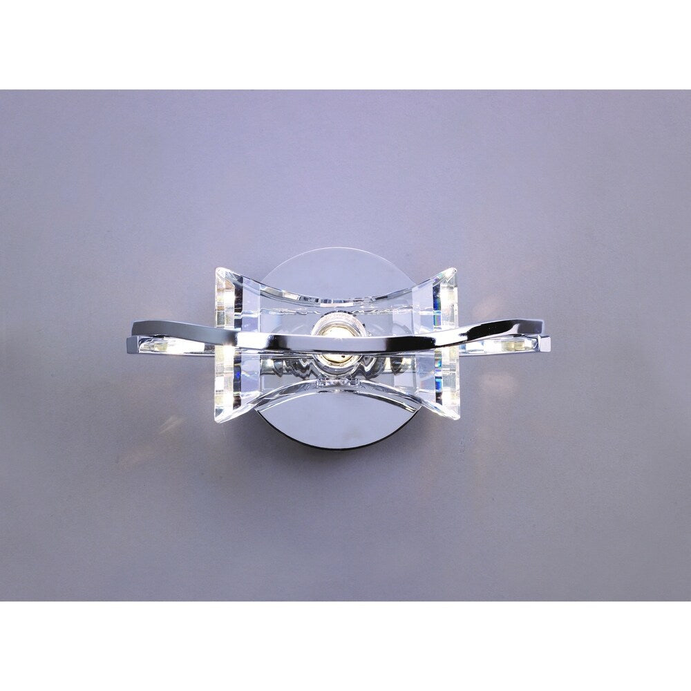 Single Light Wall Sconce - Chrome