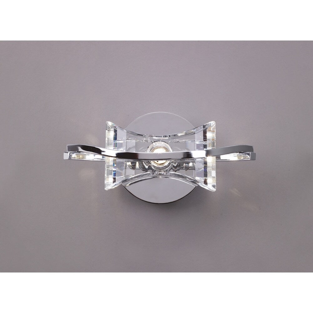Single Light Wall Sconce - Chrome