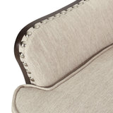 Mantua Upholstered Accent Chair with Nailhead Trim by Christopher Knight Home - 27.00" L x 32.00" W x 40.50" H