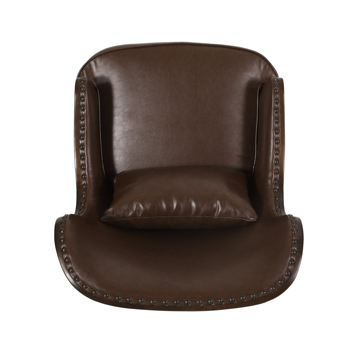 Mantua Upholstered Accent Chair with Nailhead Trim by Christopher Knight Home - 27.00" L x 32.00" W x 40.50" H