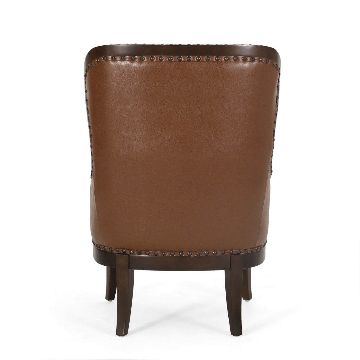 Mantua Upholstered Accent Chair with Nailhead Trim by Christopher Knight Home - 27.00" L x 32.00" W x 40.50" H