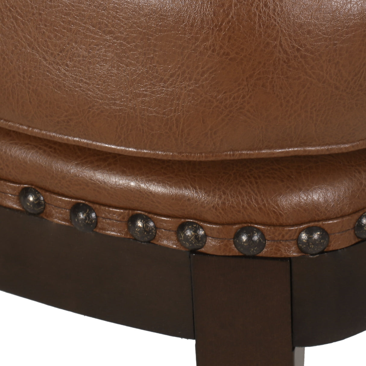Mantua Upholstered Accent Chair with Nailhead Trim by Christopher Knight Home - 27.00" L x 32.00" W x 40.50" H