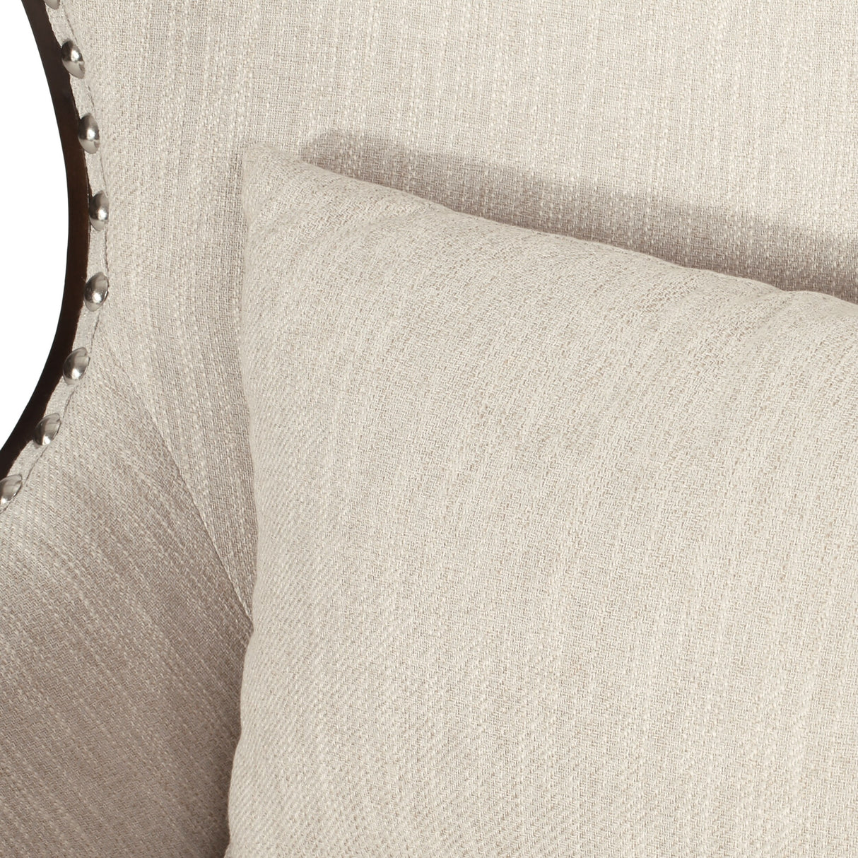 Mantua Upholstered Accent Chair with Nailhead Trim by Christopher Knight Home - 27.00" L x 32.00" W x 40.50" H