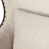 Mantua Upholstered Accent Chair with Nailhead Trim by Christopher Knight Home - 27.00" L x 32.00" W x 40.50" H
