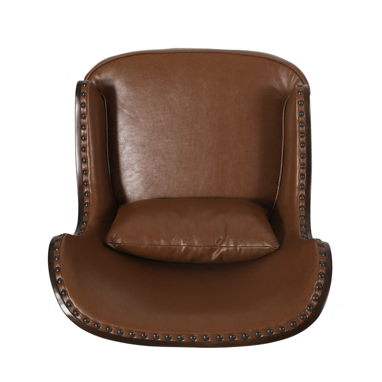 Mantua Upholstered Accent Chair with Nailhead Trim by Christopher Knight Home - 27.00" L x 32.00" W x 40.50" H