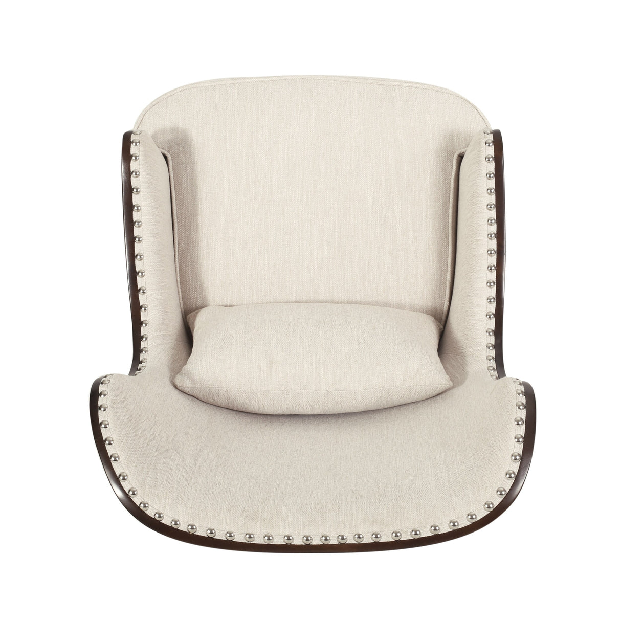 Mantua Upholstered Accent Chair with Nailhead Trim by Christopher Knight Home - 27.00" L x 32.00" W x 40.50" H