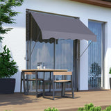 Manual Retractable Awning Non-Screw