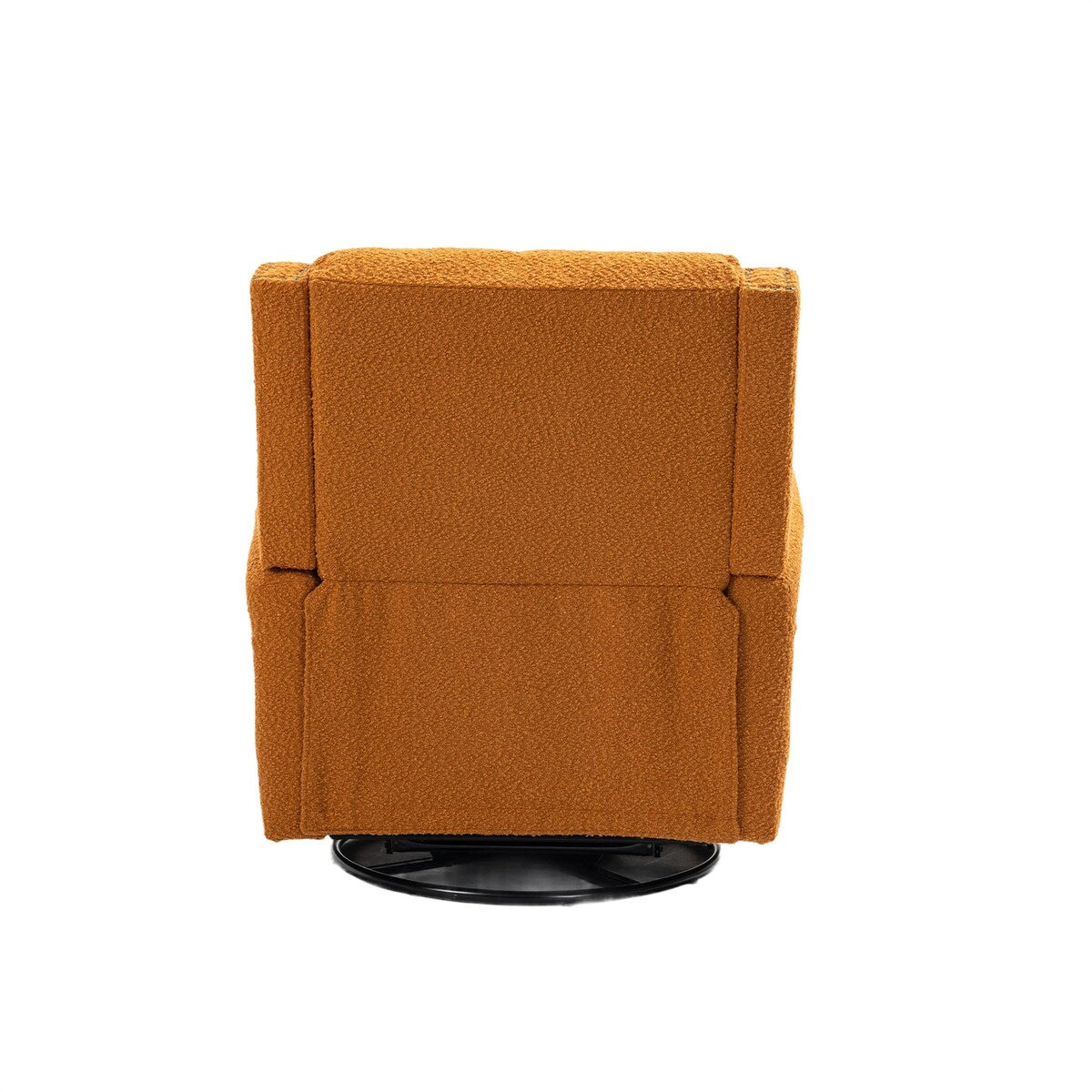 Manual Swivel Rocker Recliner Chair with Soft Arms and Back, Small Reclining Chairs, Single Sofa Seat for Living Room