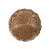 Manville Iron Sunburst Pumpkin Coffee Table by Christopher Knight Home