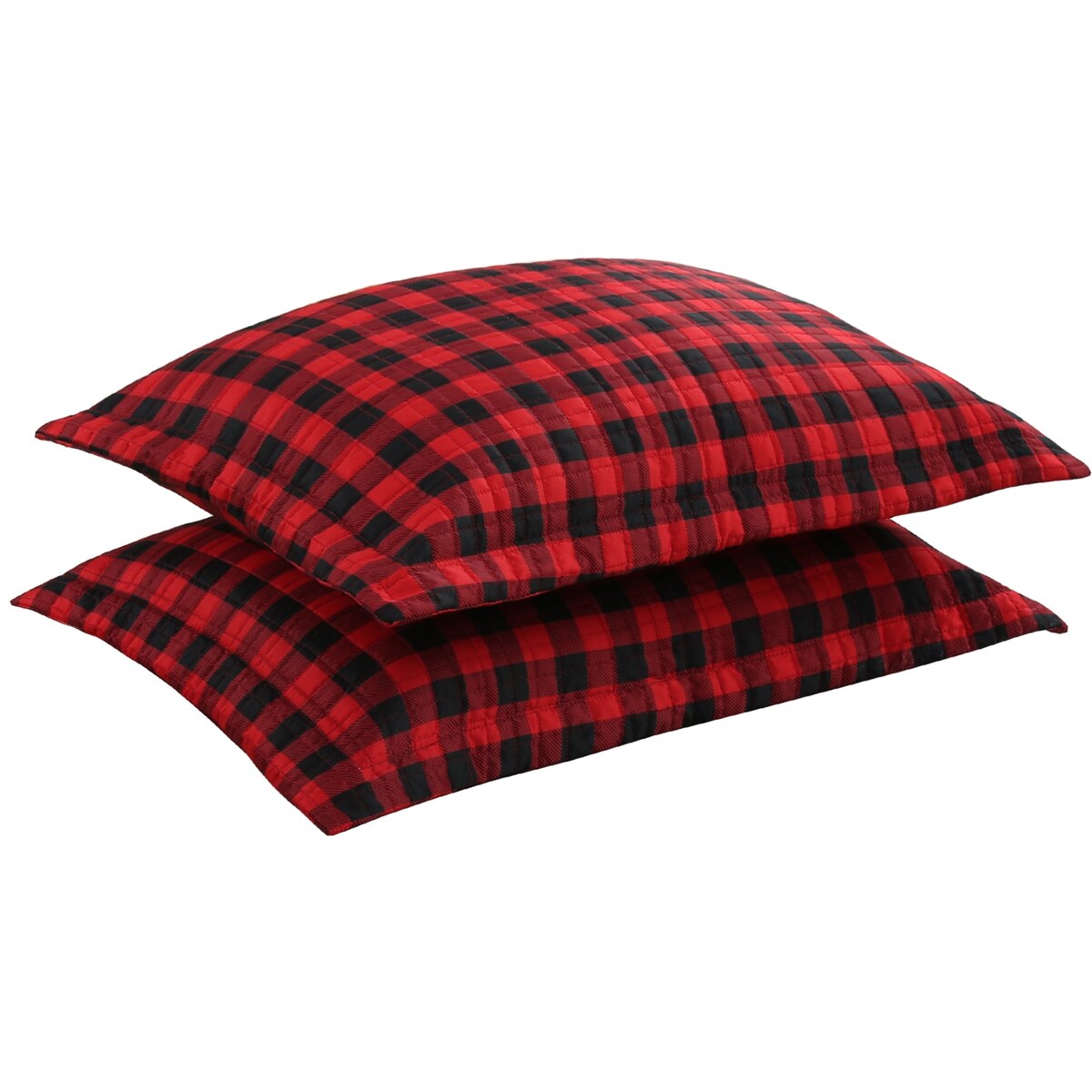 MarCielo Buffalo Pillow Sham Microfiber Pillow Shams BP01