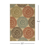 Mara Indoor/ Outdoor Floral Area Rug by Christopher Knight Home