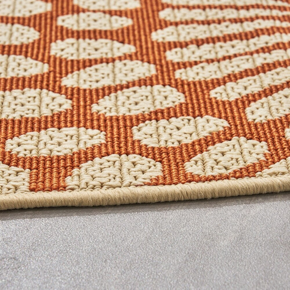 Mara Indoor/ Outdoor Floral Area Rug by Christopher Knight Home