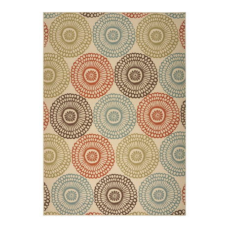Mara Indoor/ Outdoor Floral Area Rug by Christopher Knight Home