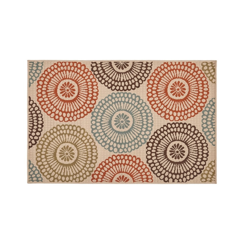 Mara Indoor/ Outdoor Floral Area Rug by Christopher Knight Home
