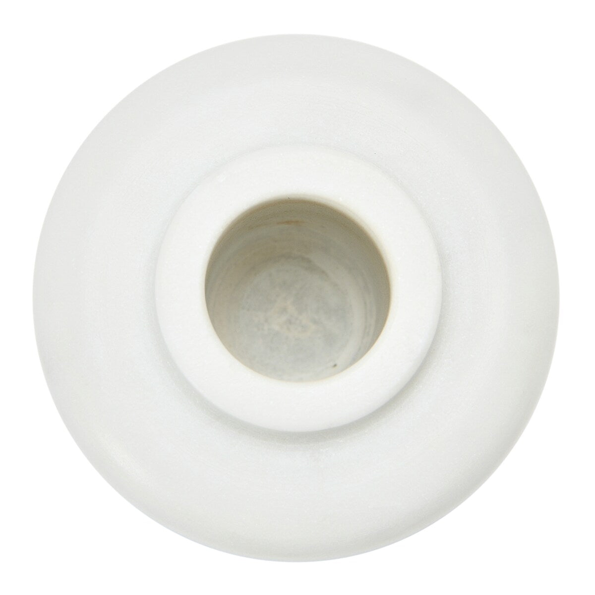 Marble Vase with Carved Pattern