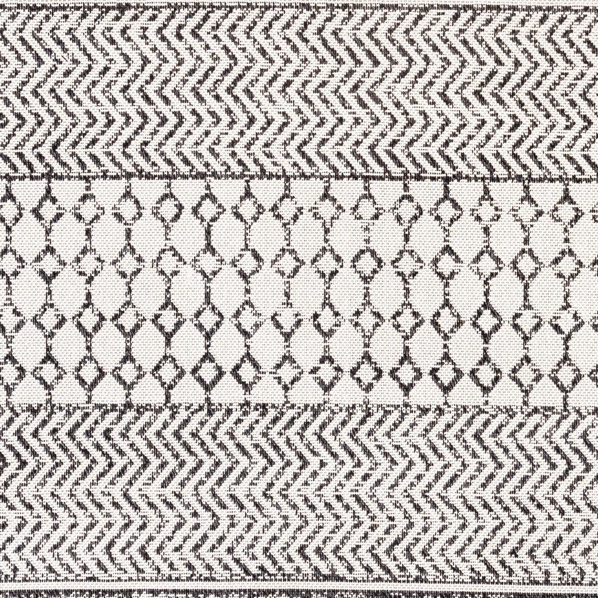 Livabliss Marbrey Moroccan Stripe Cotton Area Rug