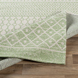 Livabliss Marbrey Moroccan Stripe Cotton Area Rug