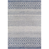 Livabliss Marbrey Moroccan Stripe Cotton Area Rug