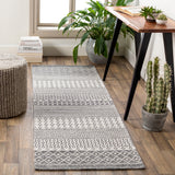 Livabliss Marbrey Moroccan Stripe Cotton Area Rug