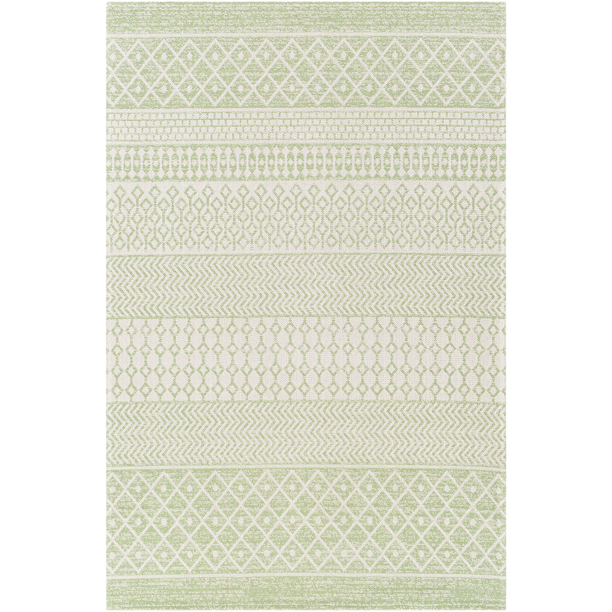 Livabliss Marbrey Moroccan Stripe Cotton Area Rug