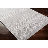 Livabliss Marbrey Moroccan Stripe Cotton Area Rug