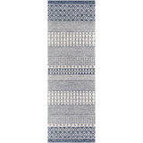 Livabliss Marbrey Moroccan Stripe Cotton Area Rug