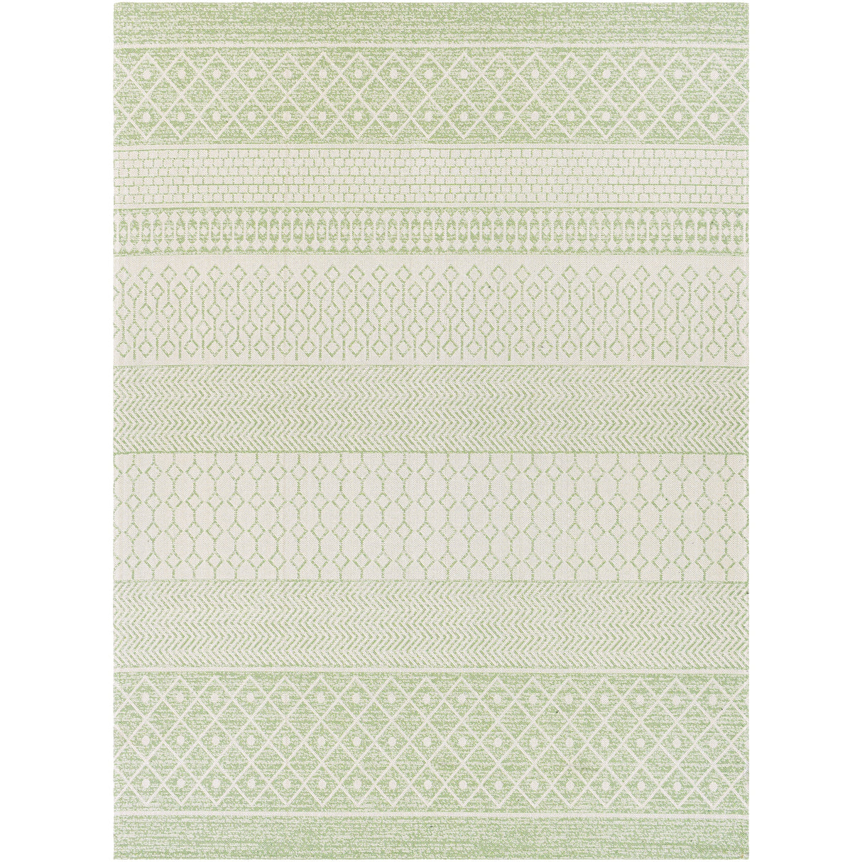 Livabliss Marbrey Moroccan Stripe Cotton Area Rug