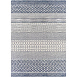 Livabliss Marbrey Moroccan Stripe Cotton Area Rug