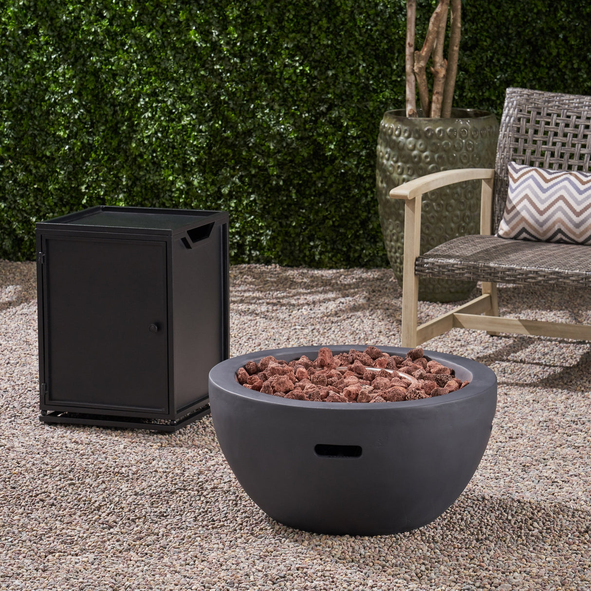 Marcel 27" Fire Pit by Christopher Knight Home