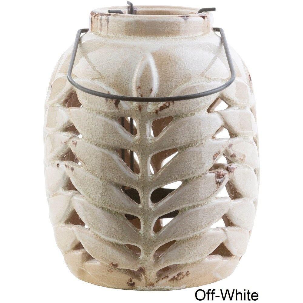 Marcia Ceramic Medium Size Decorative Lantern
