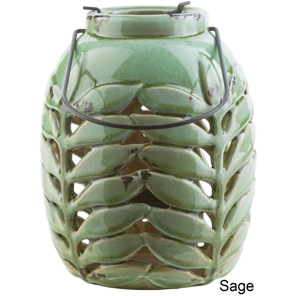Marcia Ceramic Medium Size Decorative Lantern
