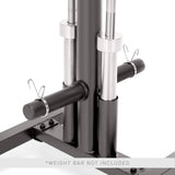 Marcy 6-Peg Olympic Weight Plate Tree and Vertical Bar Holder PT-5856 - N/A
