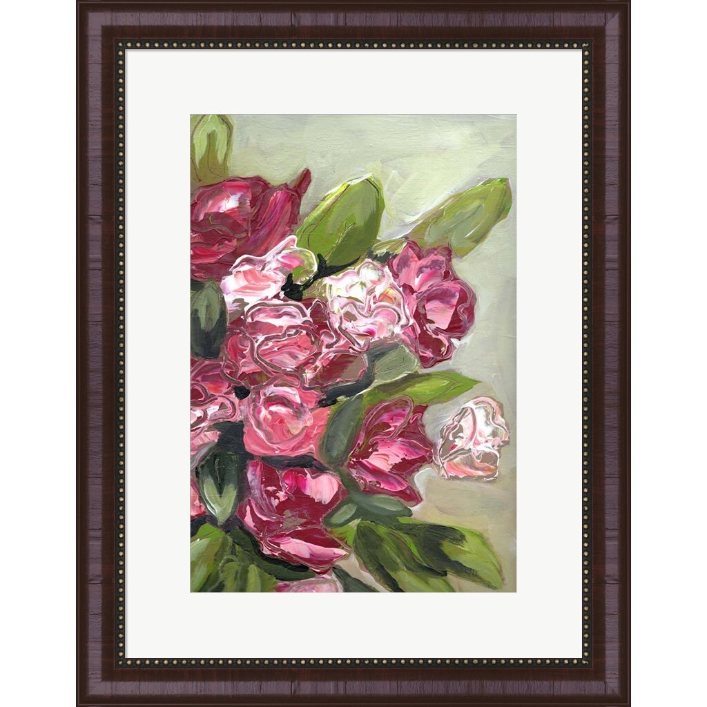 Marcy Chapman 'Prettiest Bunch of Flowers portrait II' Framed Art