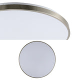 Marelle 21.25" 1-Light Modern Minimalist Iron Circle Integrated LED Flush Mount by JONATHAN Y