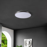 Marelle 21.25" 1-Light Modern Minimalist Iron Circle Integrated LED Flush Mount by JONATHAN Y