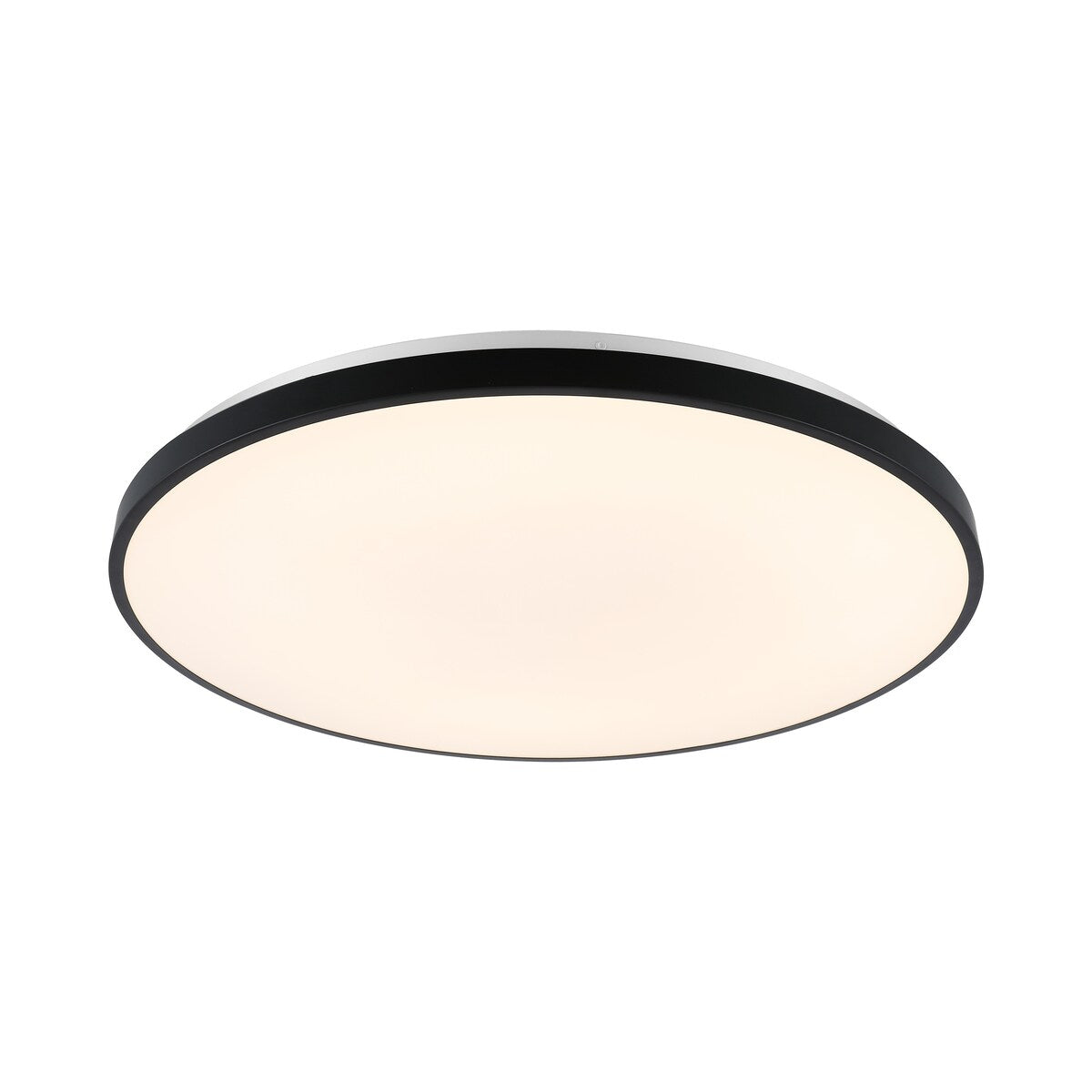 Marelle 21.25" 1-Light Modern Minimalist Iron Circle Integrated LED Flush Mount by JONATHAN Y