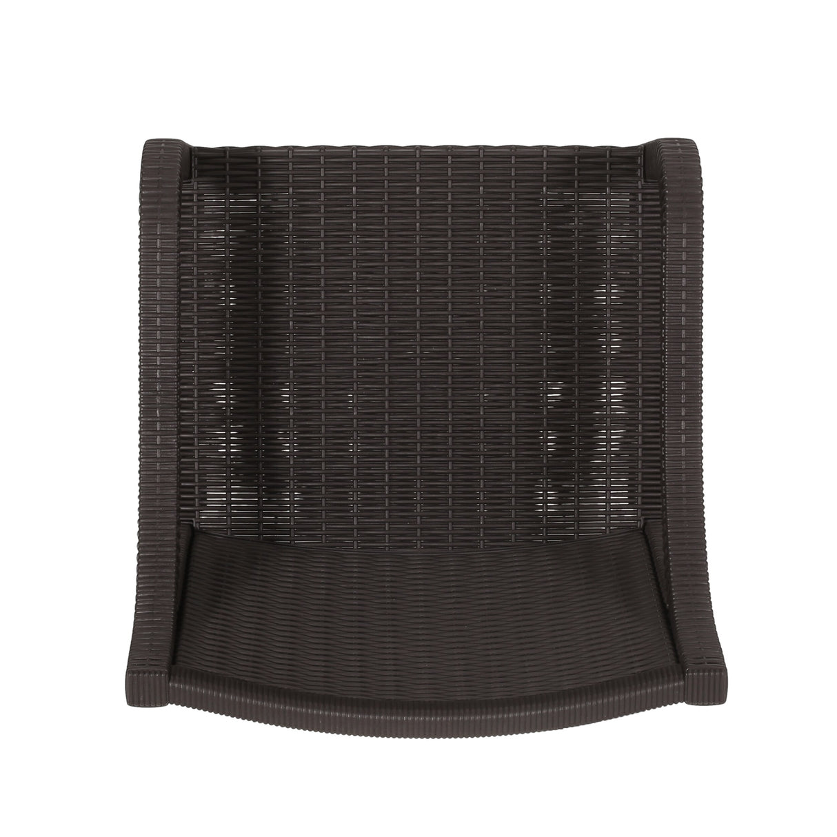 Marengo Outdoor Faux Wicker Outdoor Dining Chairs by Christopher Knight Home