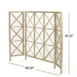 Margaret 3-Panel Fireplace Screen by Christopher Knight Home