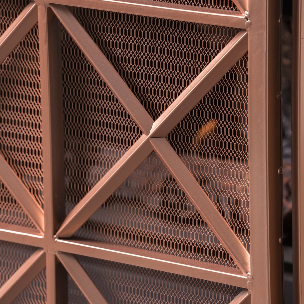 Margaret 3-Panel Fireplace Screen by Christopher Knight Home