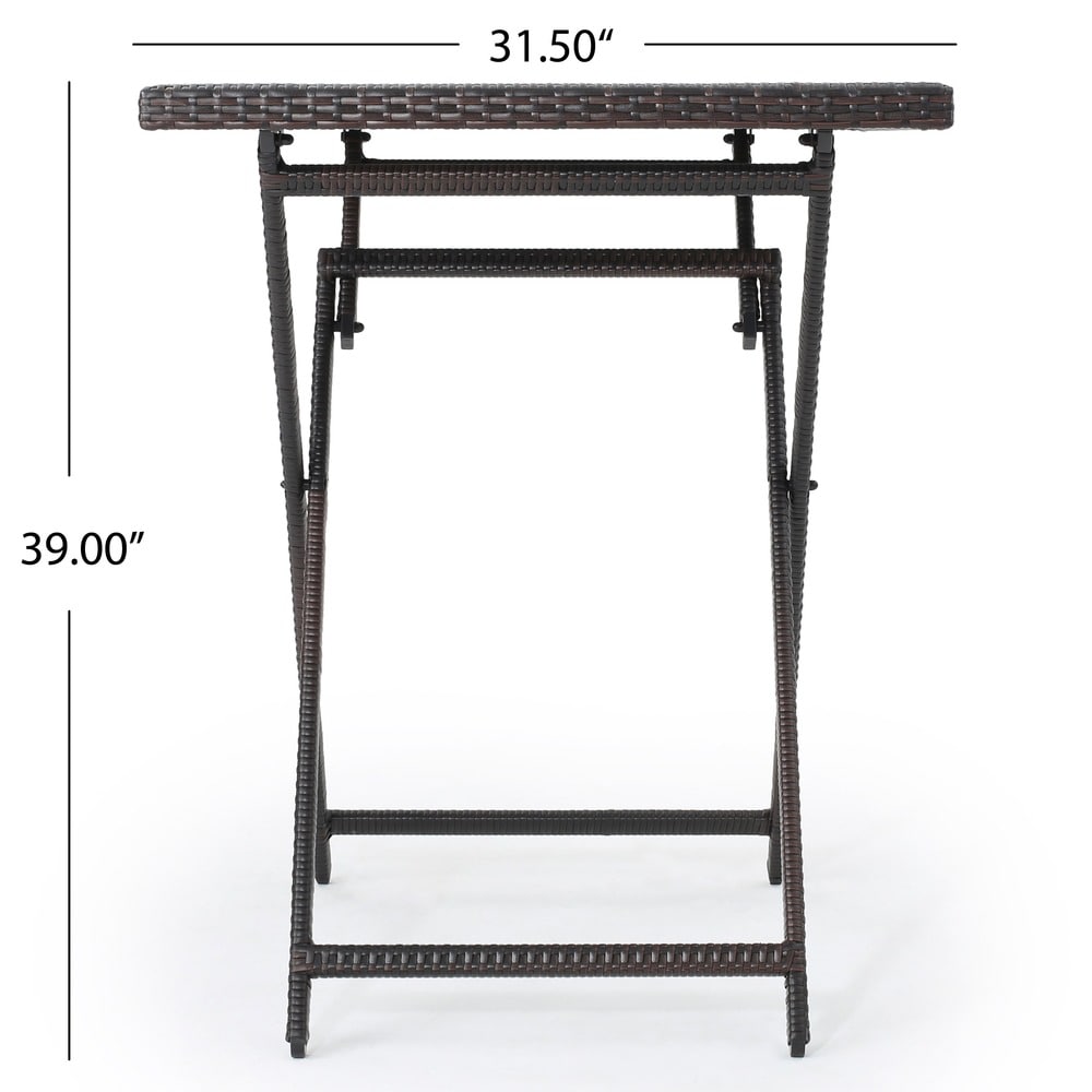 Margarita Outdoor Wicker 5-piece Bar Set by Christopher Knight Home