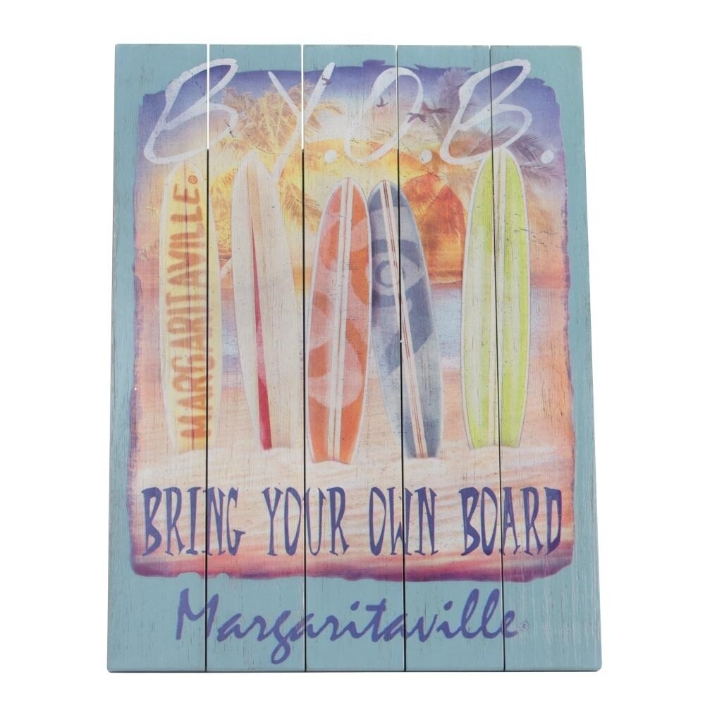 Margaritaville Wall Art - Bring Your Own Board