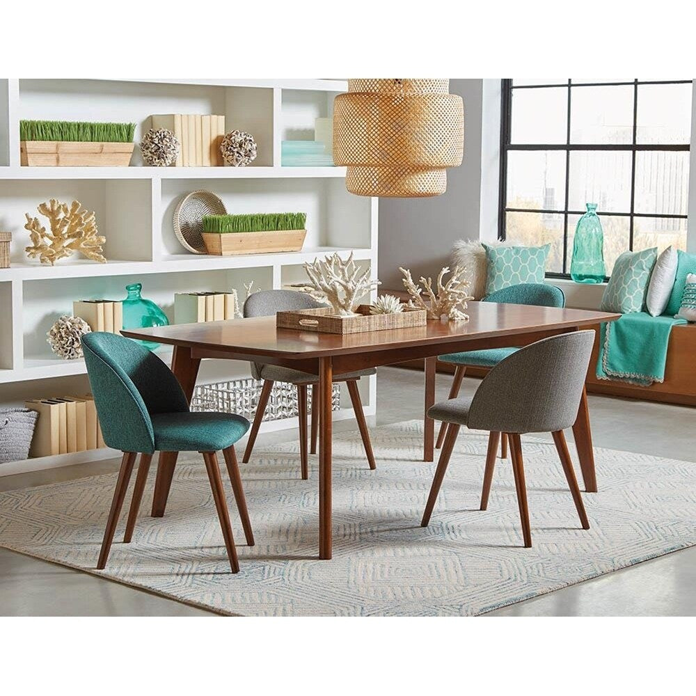 Mariam Mid-century Modern Upholstered Dining Chairs (Set of 2)