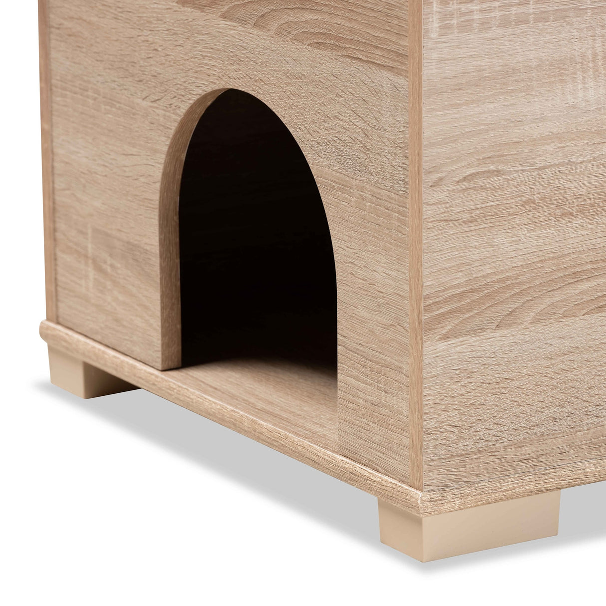 Mariam Modern and Contemporary Wood Cat Litter Box Cover House