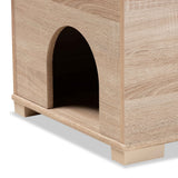 Mariam Modern and Contemporary Wood Cat Litter Box Cover House
