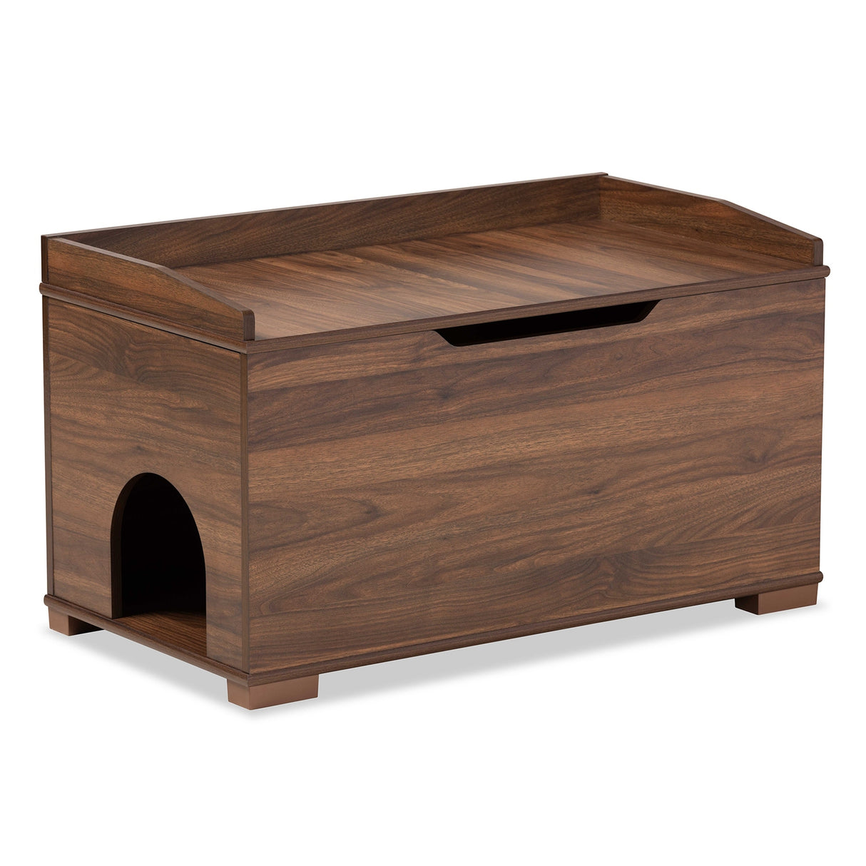 Mariam Modern and Contemporary Wood Cat Litter Box Cover House